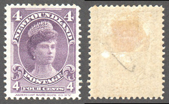 Newfoundland Scott 84 Mint VF (P255) - Click Image to Close